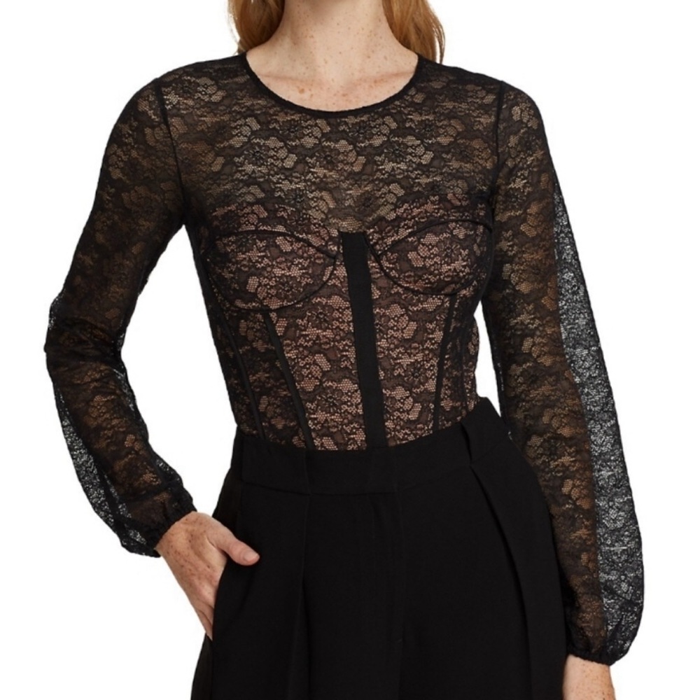 Cami NYC Briar Lace Bodysuit NWOT